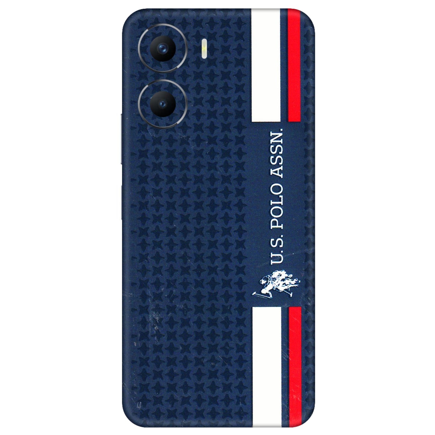 VIVO Y Series Phone Skins (All Models) - US POLO Designer Brand - 3D Embossed Finish (L-65) Vivo Y56 (5G)