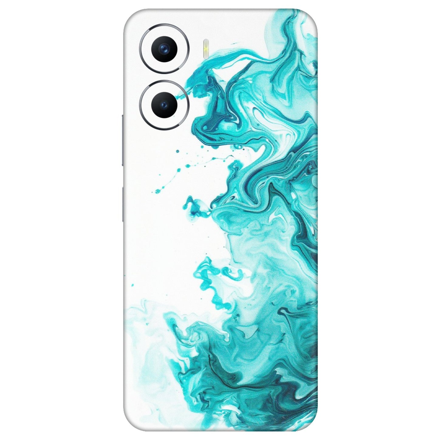 VIVO Y Series Phone Skins (All Models) - Sky Blue Abstract Colour - Matte Finish (M-146) Vivo Y56 (5G)
