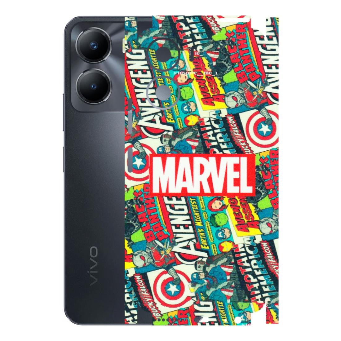 VIVO Y Series Phone Skins (All Models) - Marvel Comic Lover - Matte Finish (M-30) Vivo Y56 (5G)