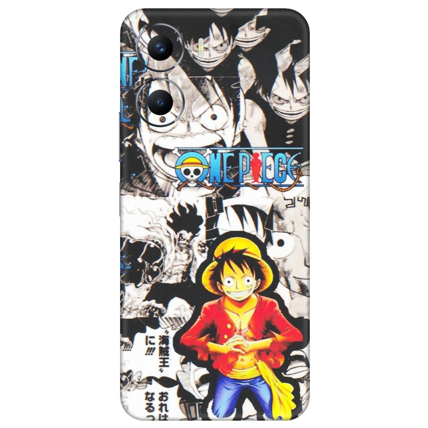 VIVO Y Series Phone Skins (All Models) - One Piece B&W - Matte Finish (M-63) Vivo Y56 (5G)