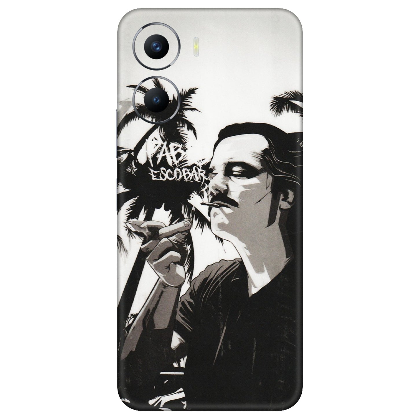 VIVO Y Series Phone Skins (All Models) - Pab Escobar - Transparent Finish (T-05) Vivo Y56 (5G)