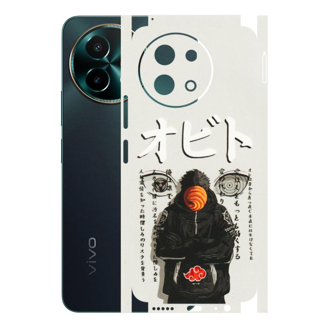 VIVO Y Series Phone Skins (All Models) - Obito Anime Eye - 3D Embossed Finish (L-19) Vivo Y58 5G