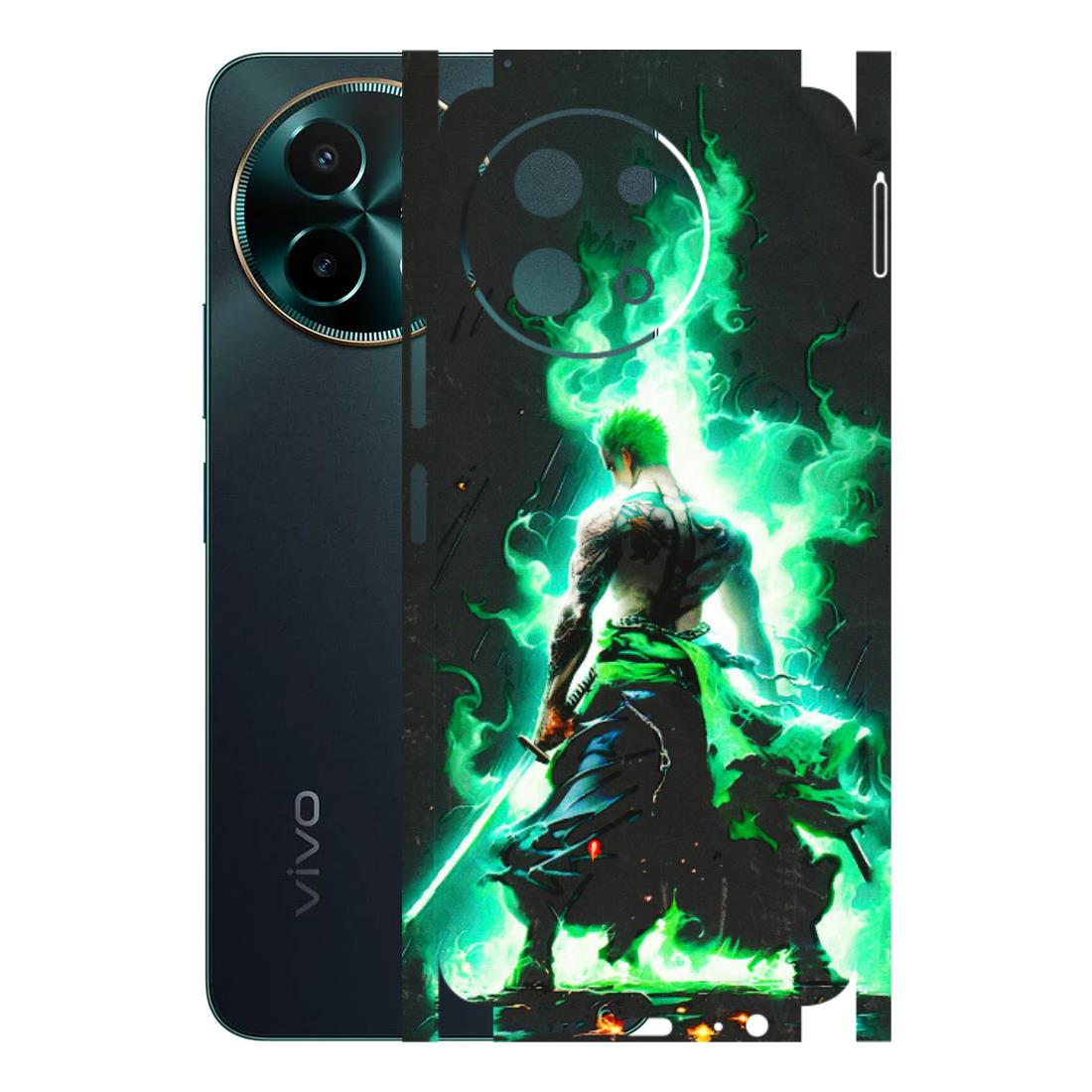 VIVO Y Series Phone Skins (All Models) - Zoro Sword - 3D Embossed Finish (L-241) Vivo Y58 5G