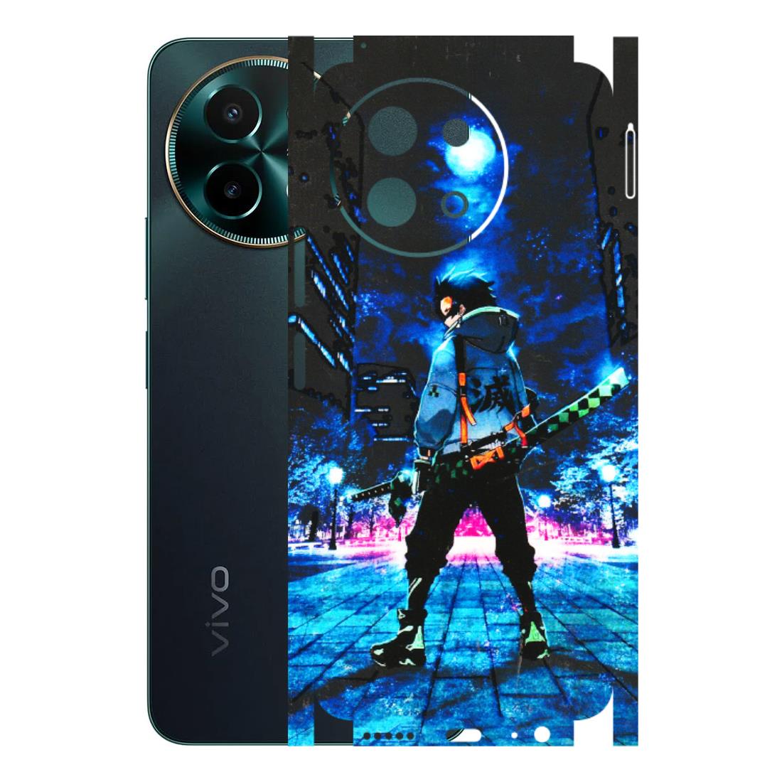 VIVO Y Series Phone Skins (All Models) - Demon Slayer Sword - 3D Embossed Finish (L-247) Vivo Y58 5G