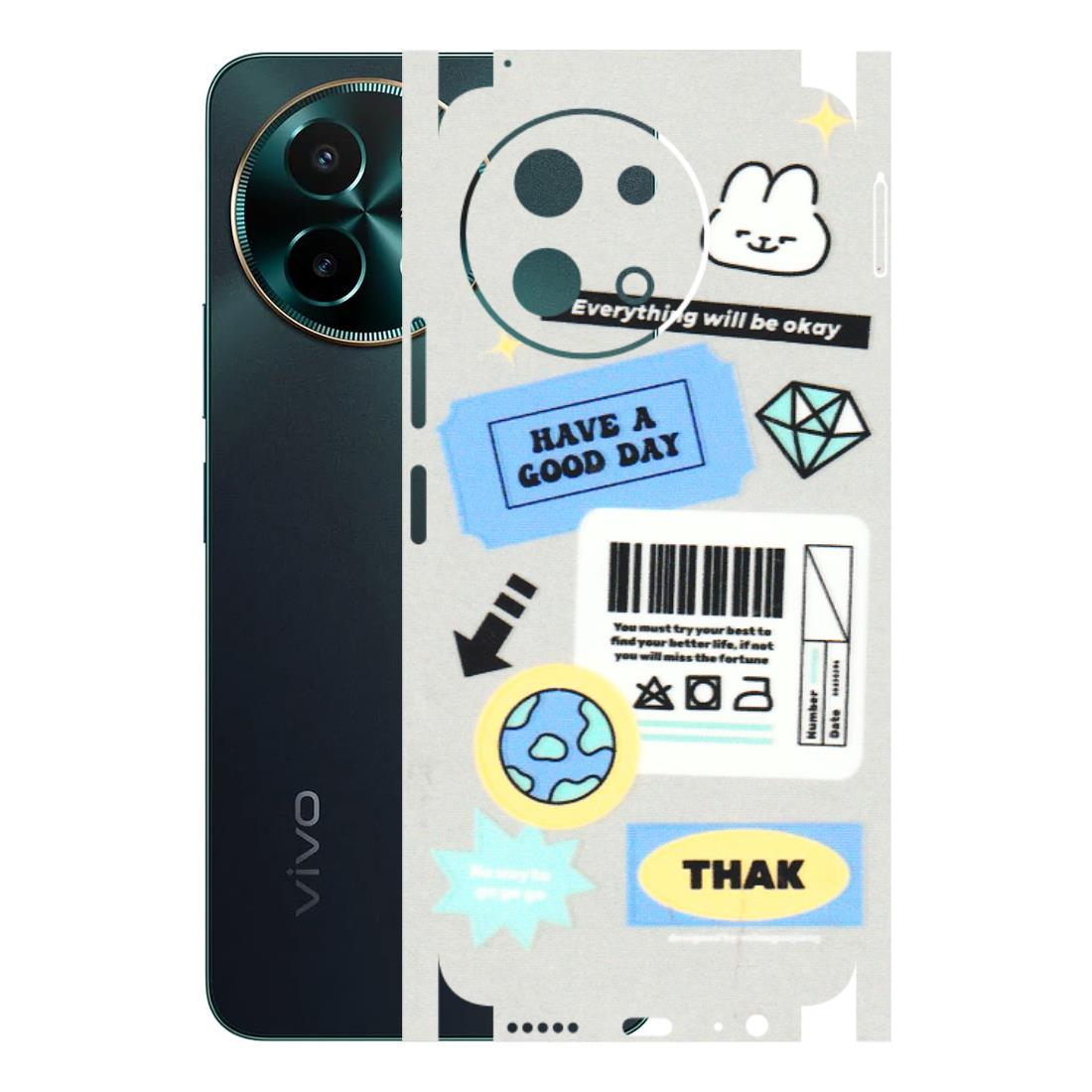 VIVO Y Series Phone Skins (All Models) - Will Be Okay Design - 3D Embossed Finish (L-316) Vivo Y58 5G