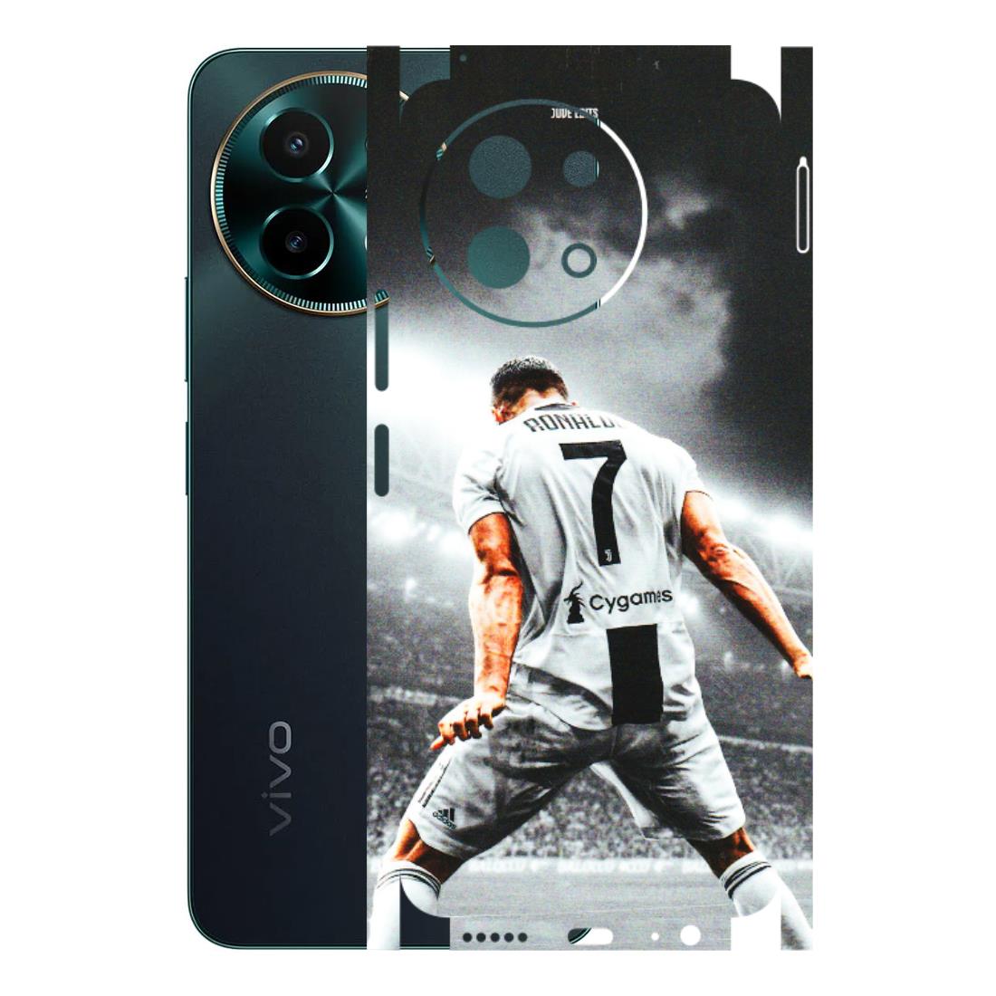 VIVO Y Series Phone Skins (All Models) - Ronaldo CR7 Crazy - 3D Embossed Finish (L-44) Vivo Y58 5G