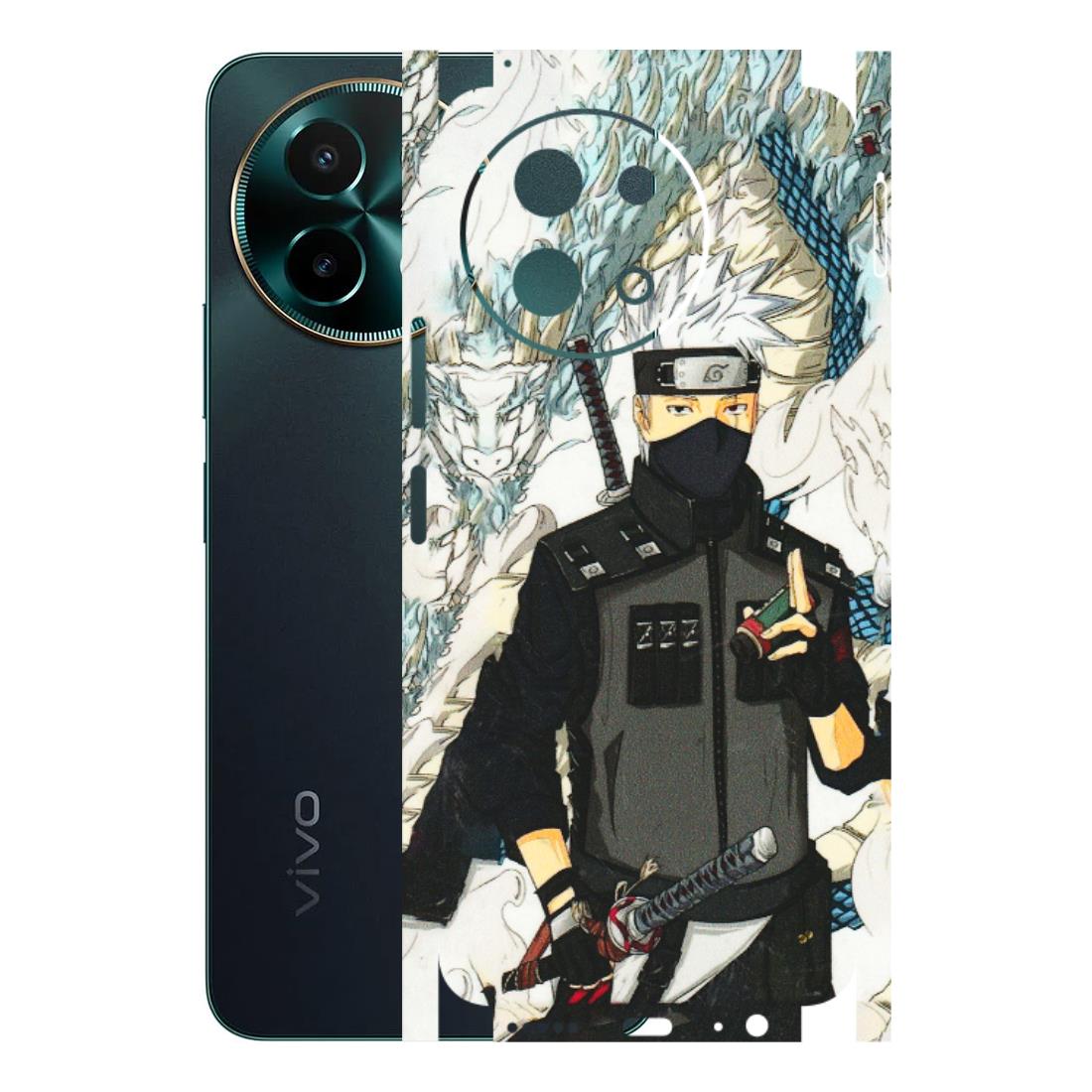 VIVO Y Series Phone Skins (All Models) - Kakashi Hatake Naruto Anime - 3D Embossed Finish (L-46) Vivo Y58 5G