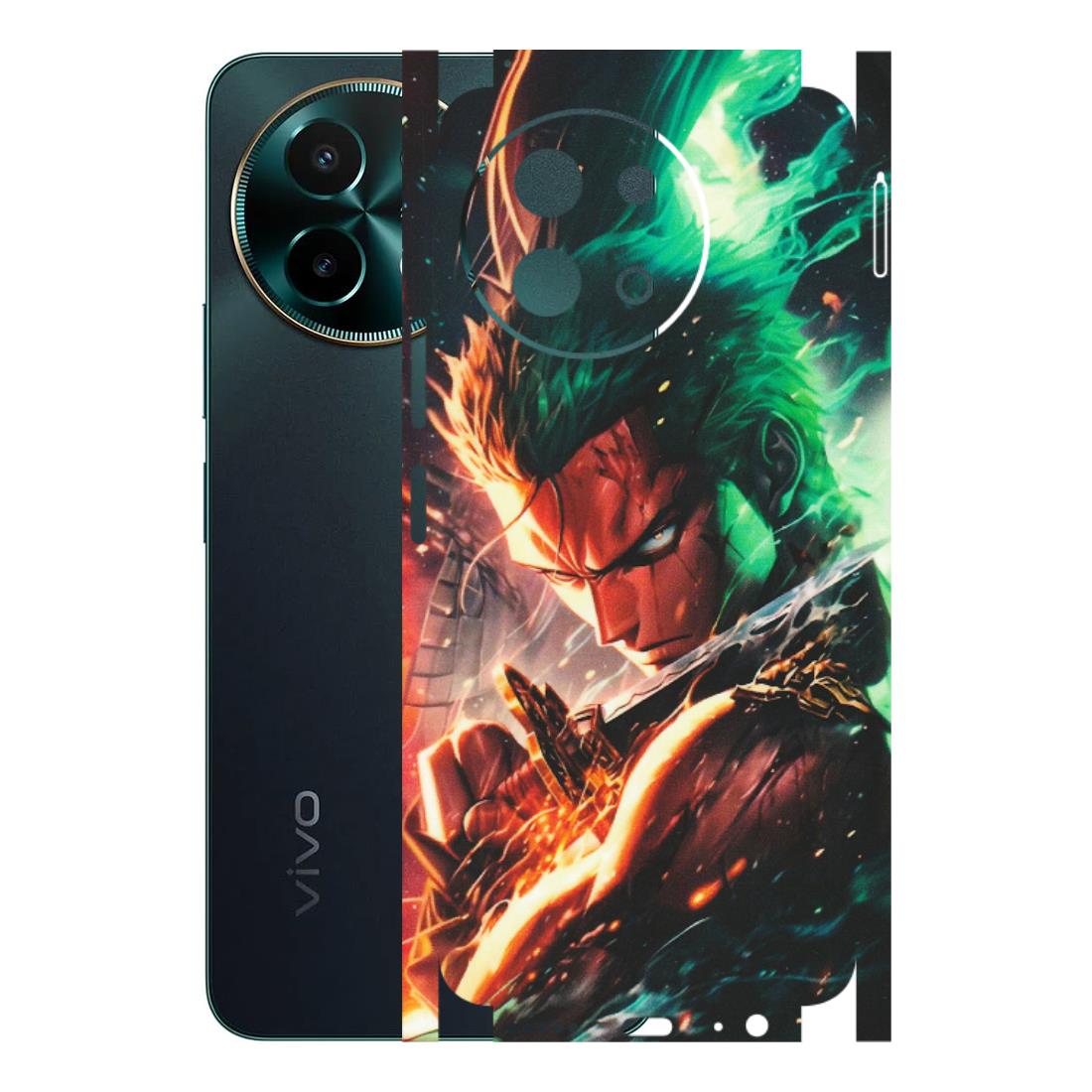 VIVO Y Series Phone Skins (All Models) - Anime Gojo Sword - Matte Finish (M-32) Vivo Y58 5G