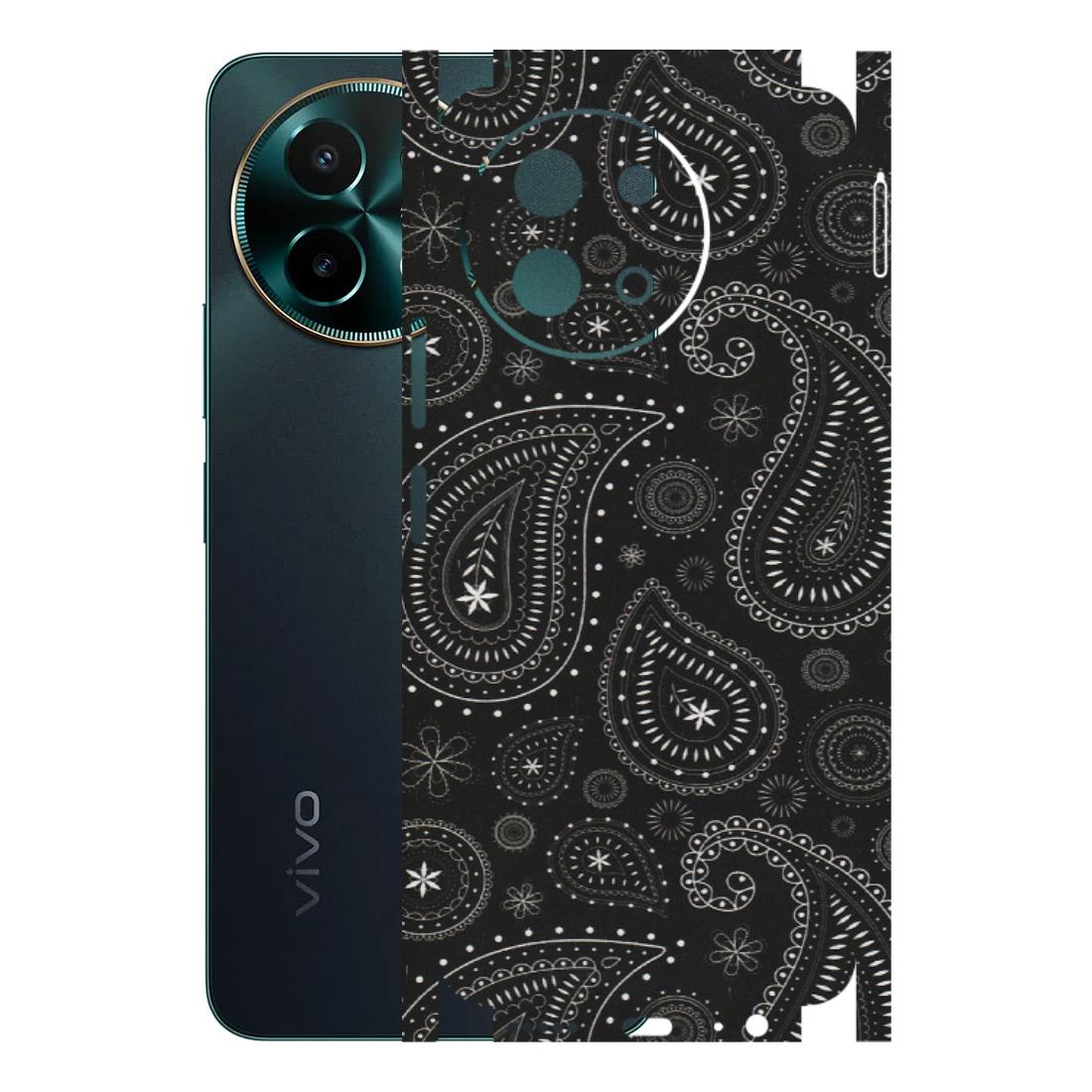 VIVO Y Series Phone Skins (All Models) - Black Sober Kerry - Matte Finish (M-37) Vivo Y58 5G