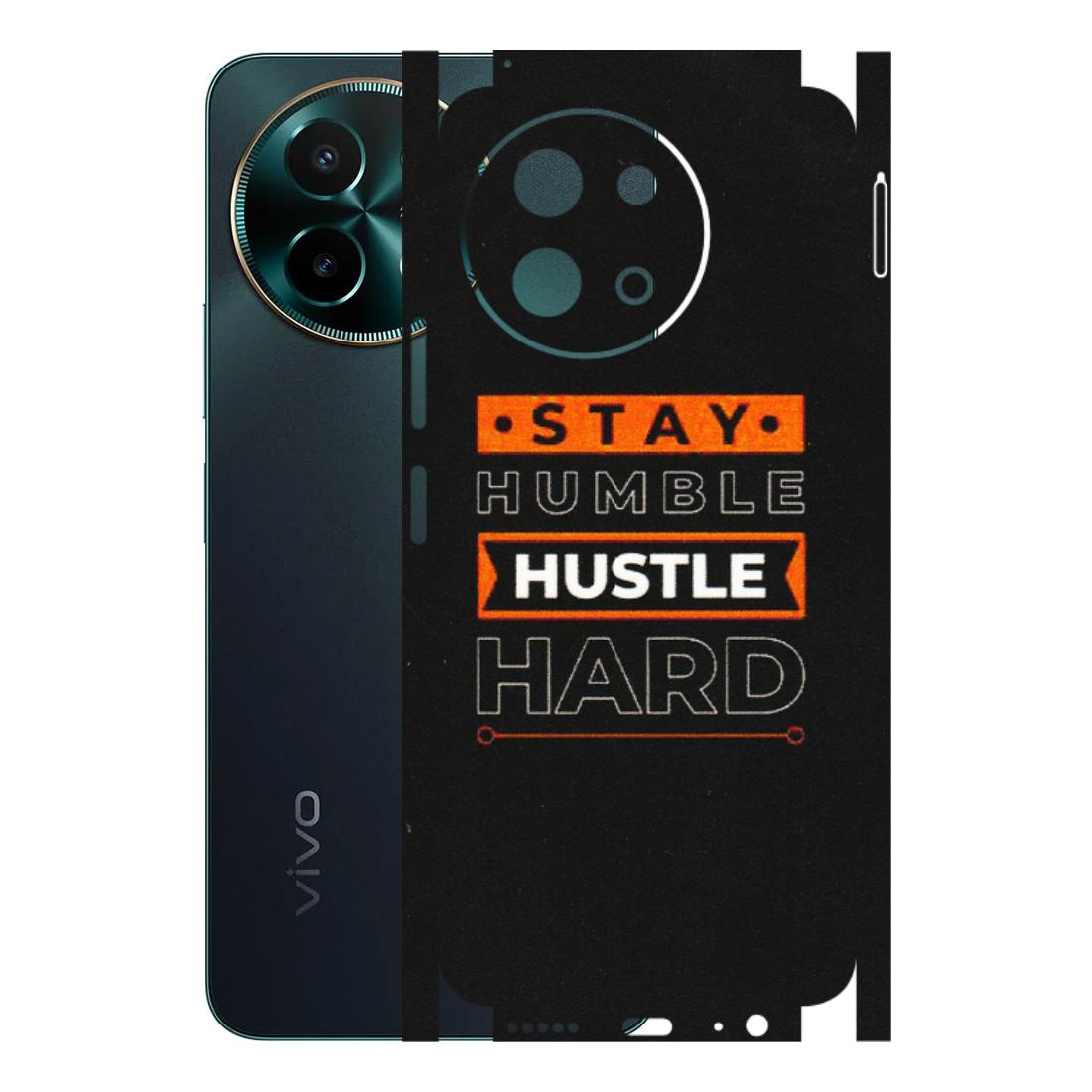 VIVO Y Series Phone Skins (All Models) - Stay Humble Stay Hard - Matte Finish (M-48) Vivo Y58 5G