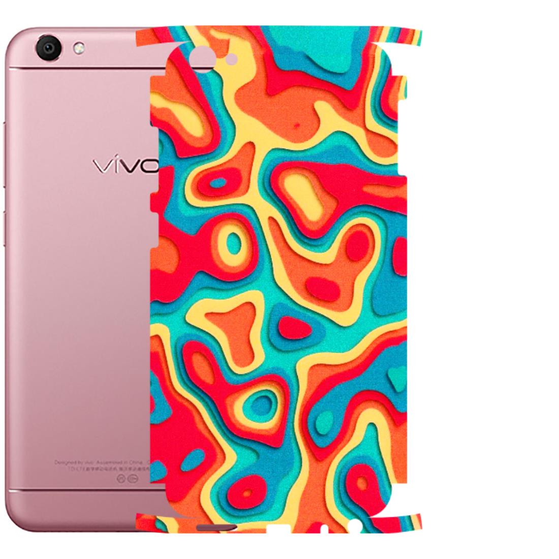 VIVO Y Series Phone Skins (All Models) - Abstract Swirl - 3D Embossed Finish (L-150) Vivo Y66