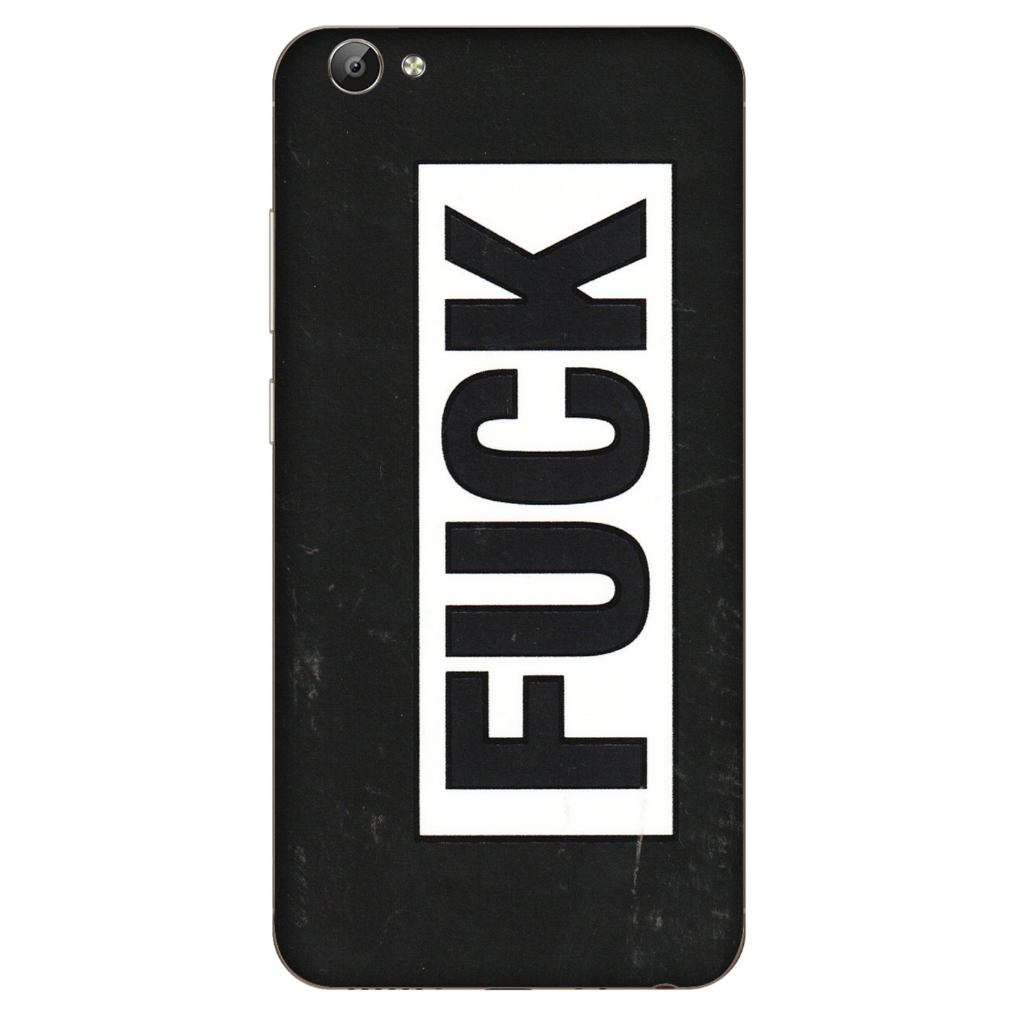 VIVO Y Series Phone Skins (All Models) - The F Word - 3D Embossed Finish (L-255) Vivo Y66