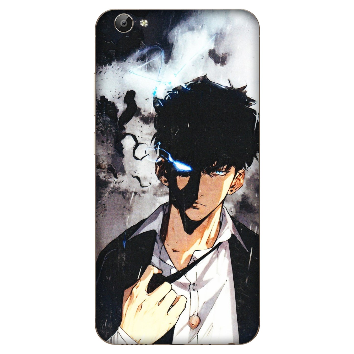 VIVO Y Series Phone Skins (All Models) - Sung Jinwoo Manhwa Anime - 3D Embossed Finish (L-328) Vivo Y66