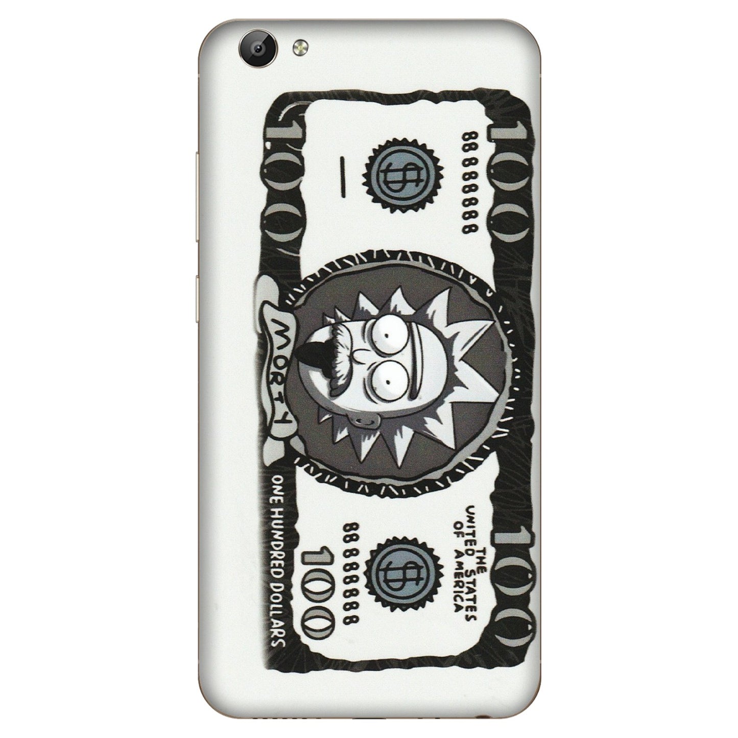 VIVO Y Series Phone Skins (All Models) - Rick And Morty Hundred Dollar Anime - Matte Finish (M-161) Vivo Y66