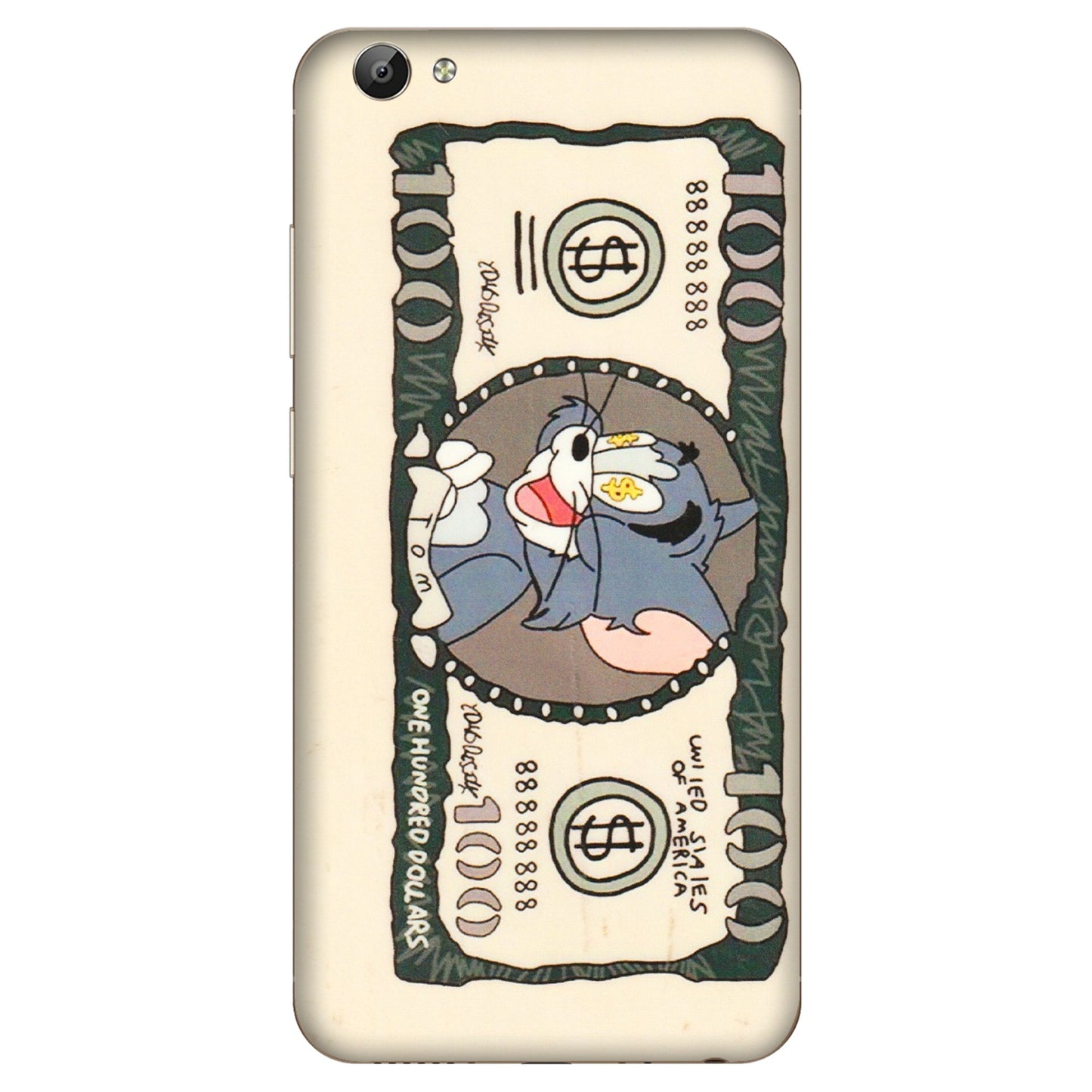 VIVO Y Series Phone Skins (All Models) - One Hundred Dollar Tom - Transparent Finish (T-16) Vivo Y66