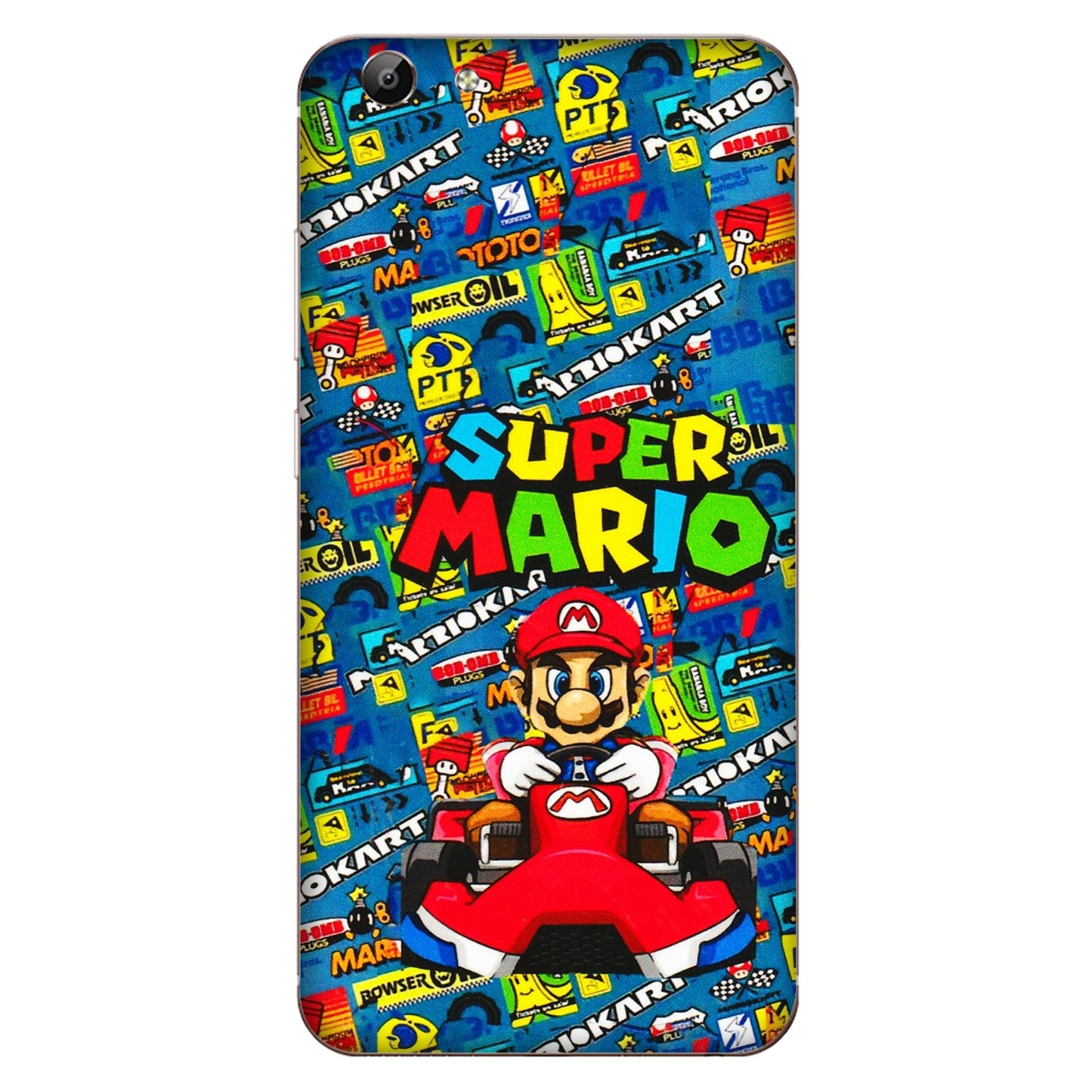 VIVO Y Series Phone Skins (All Models) - Super Mario Kart - 3D Embossed Finish (L-140) Vivo Y69