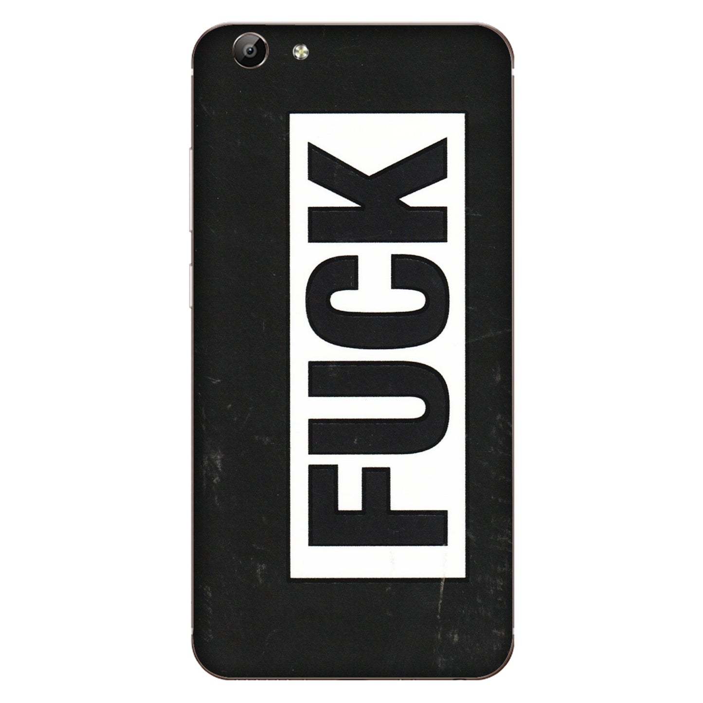 VIVO Y Series Phone Skins (All Models) - The F Word - 3D Embossed Finish (L-255) Vivo Y69