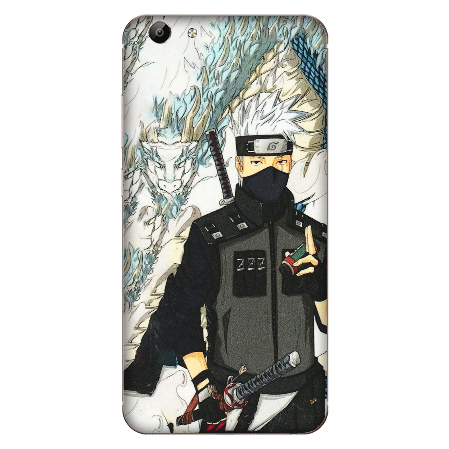 VIVO Y Series Phone Skins (All Models) - Kakashi Hatake Naruto Anime - 3D Embossed Finish (L-46) Vivo Y69