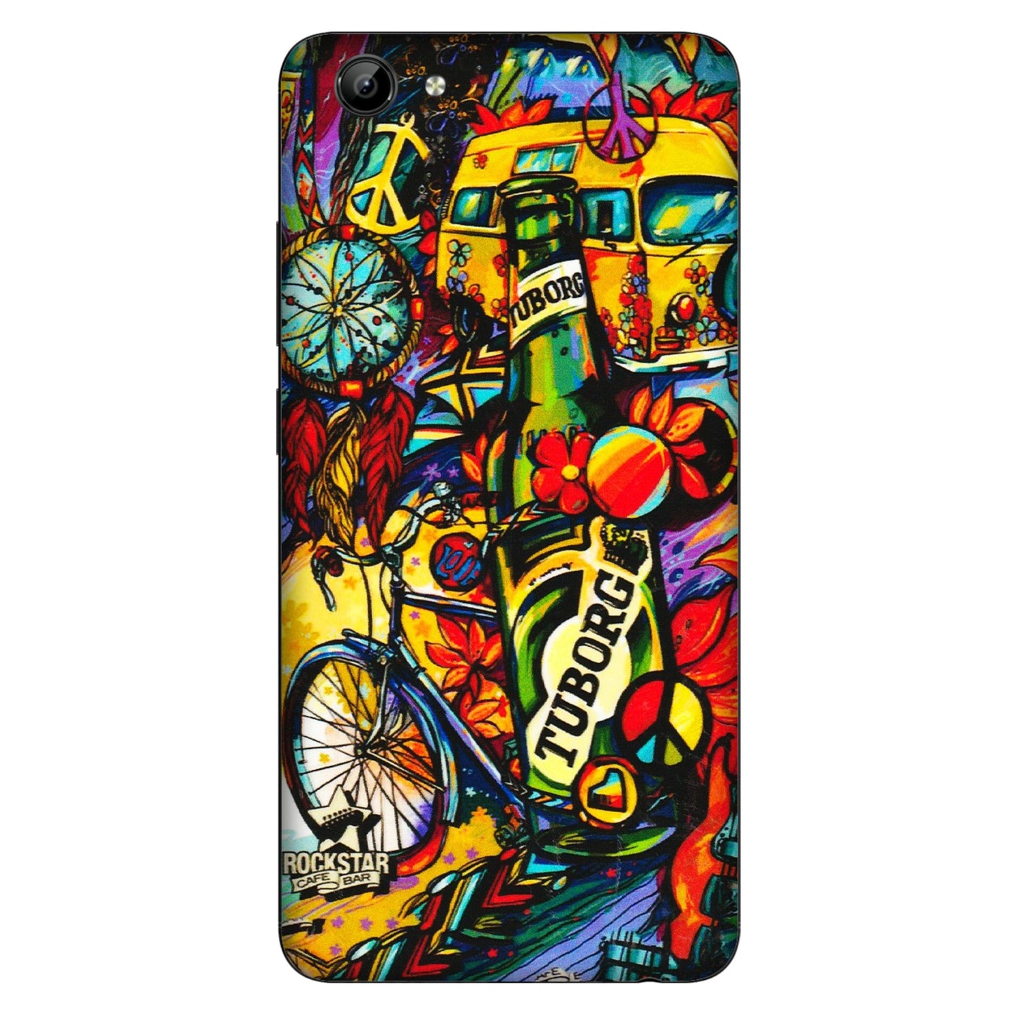 VIVO Y Series Phone Skins (All Models) - Cool Beer Bottle - 3D Embossed Finish (L-193) Vivo Y71
