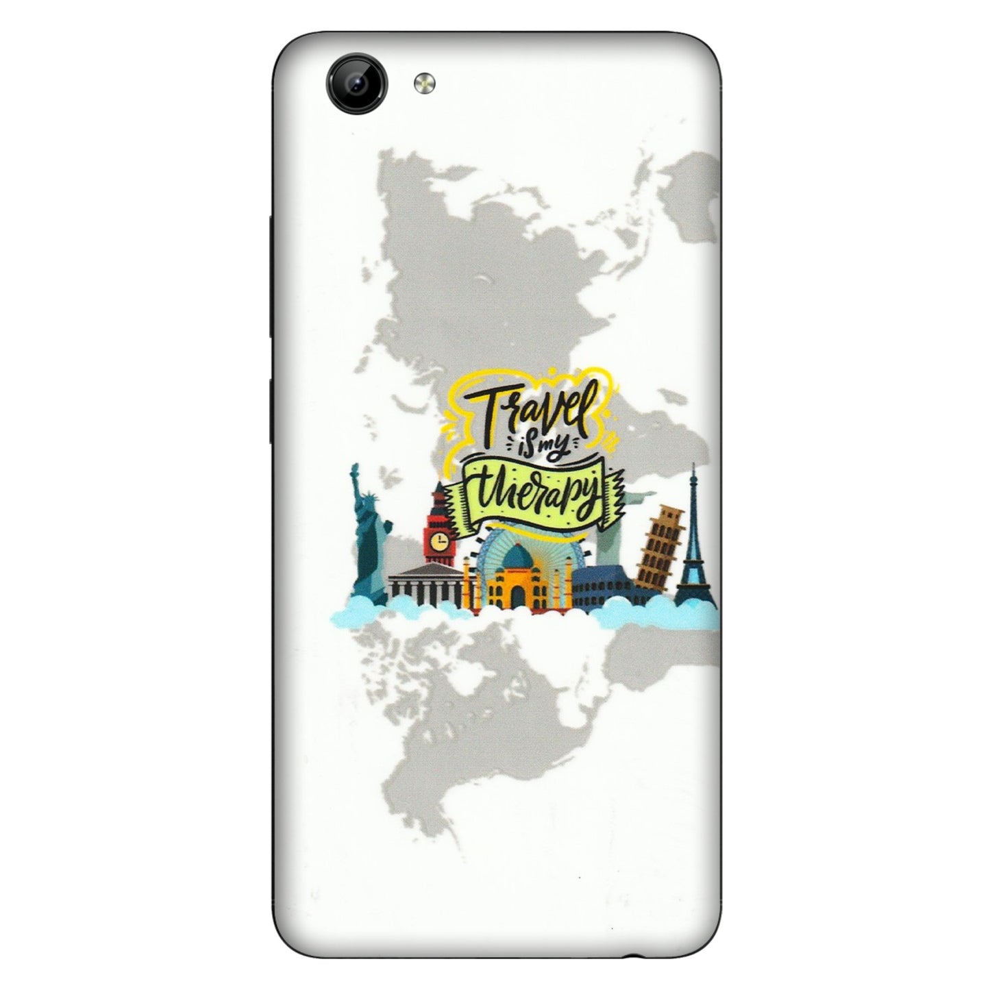 VIVO Y Series Phone Skins (All Models) - Travel Therapy - 3D Embossed Finish (L-199) Vivo Y71