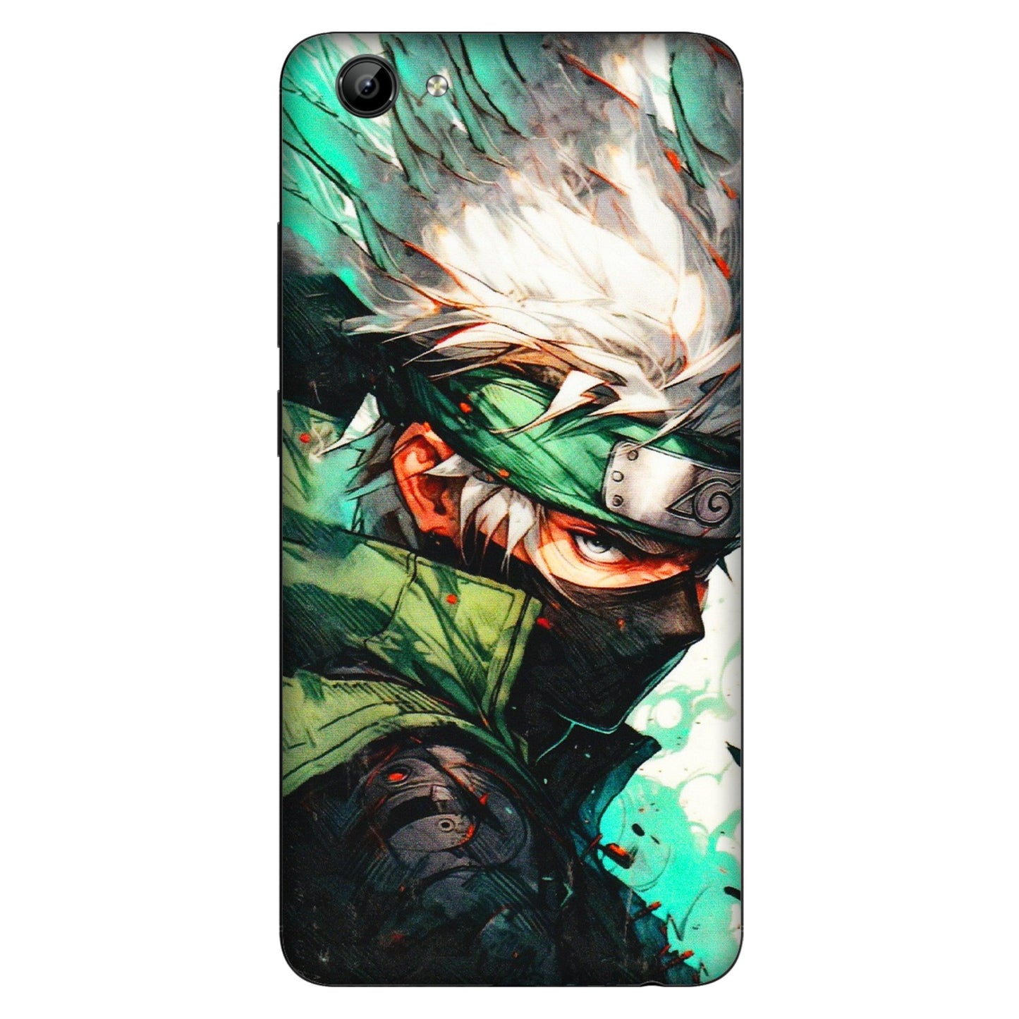 VIVO Y Series Phone Skins (All Models) - Kakashi Side Profile - 3D Embossed Finish (L-249) Vivo Y71
