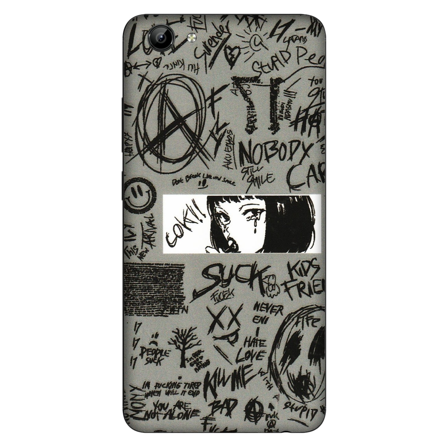 VIVO Y Series Phone Skins (All Models) - Never Have Love Anime - 3D Embossed Finish (L-260) Vivo Y71