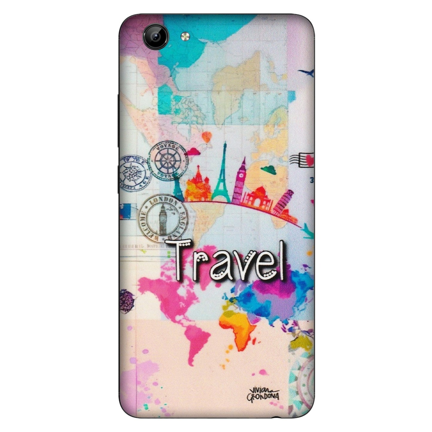 VIVO Y Series Phone Skins (All Models) - Travel The Wonders - Matte Finish (M-108) Vivo Y71