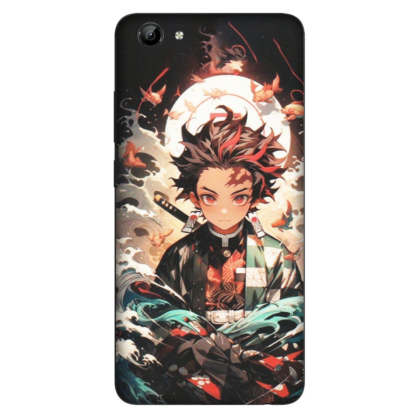 VIVO Y Series Phone Skins (All Models) - Tanjiro Demon Slayer Anime - Matte Finish (M-158) Vivo Y71