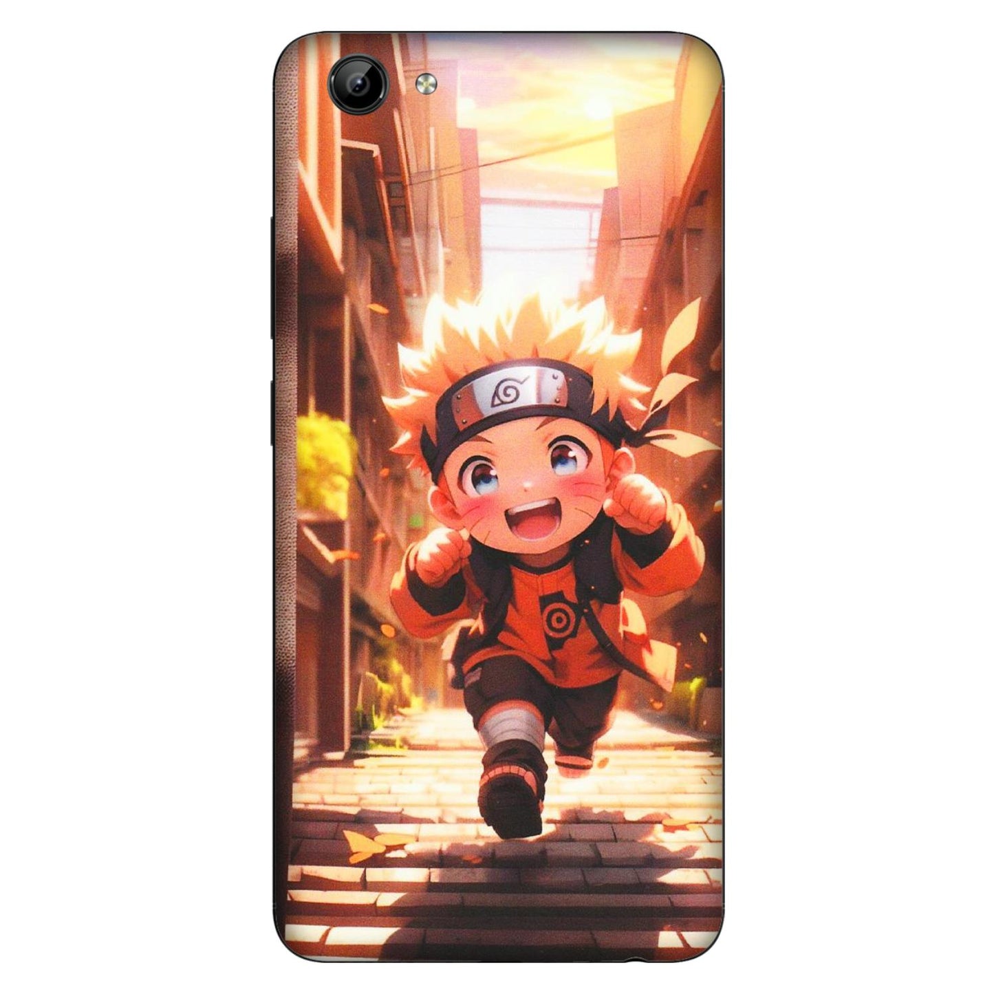 VIVO Y Series Phone Skins (All Models) - Naruto Cute Toon Running - Matte Finish (M-04) Vivo Y71
