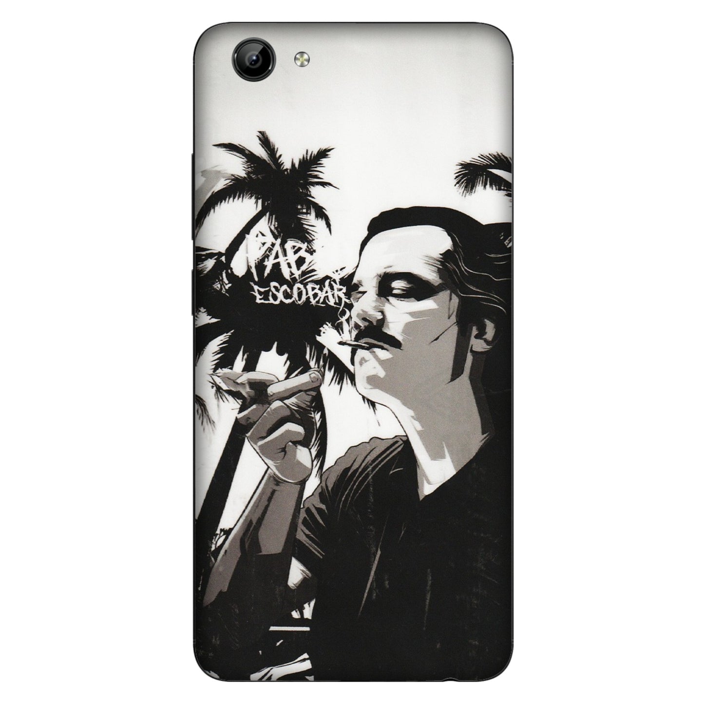 VIVO Y Series Phone Skins (All Models) - Pab Escobar - Transparent Finish (T-05) Vivo Y71