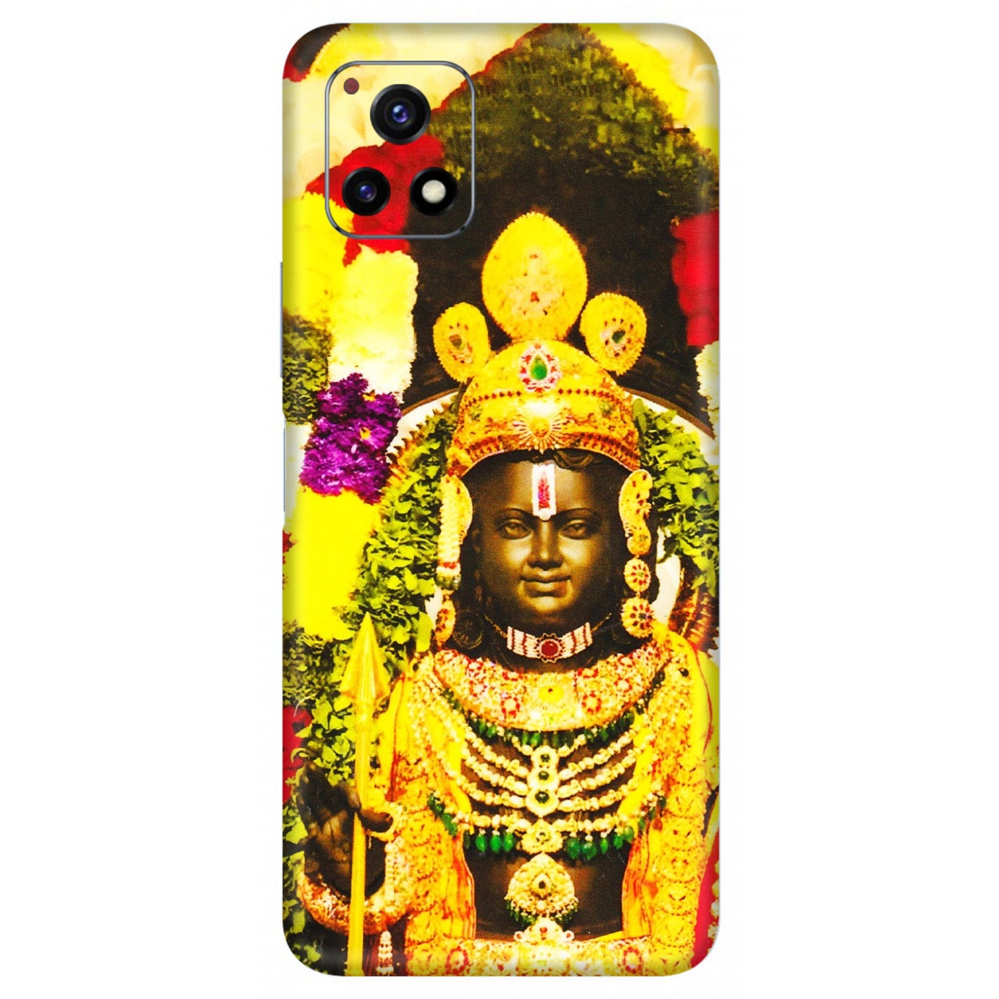VIVO Y Series Phone Skins (All Models) - Ram Lalla Ayodhya - 3D Embossed Finish (L-103) Vivo Y72 (5G)