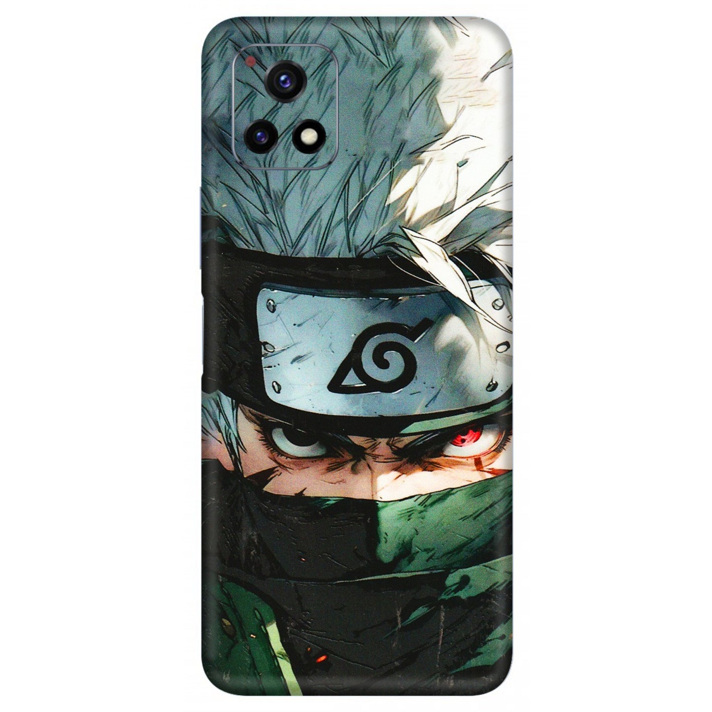 VIVO Y Series Phone Skins (All Models) - Kakashi Red Eye Focus - 3D Embossed Finish (L-227) Vivo Y72 (5G)