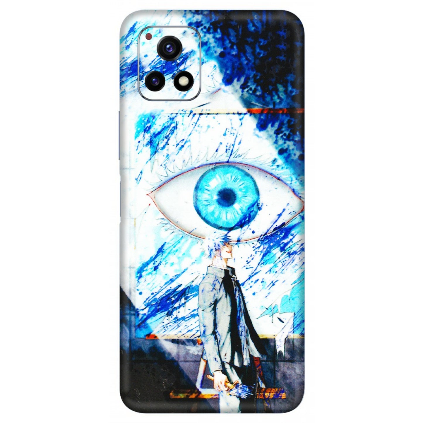 VIVO Y Series Phone Skins (All Models) - Gojo Satoru evil eye - 3D Embossed Finish (L-239) Vivo Y72 (5G)