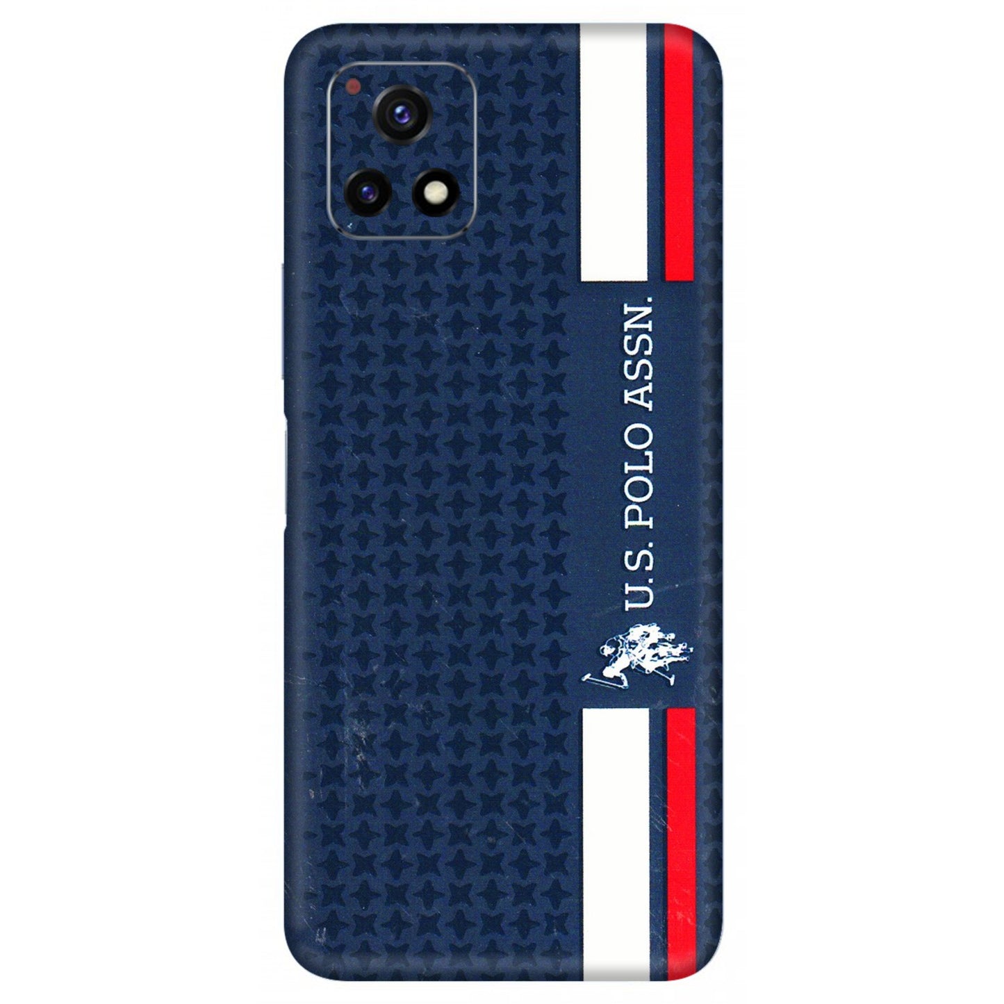VIVO Y Series Phone Skins (All Models) - US POLO Designer Brand - 3D Embossed Finish (L-65) Vivo Y72 (5G)