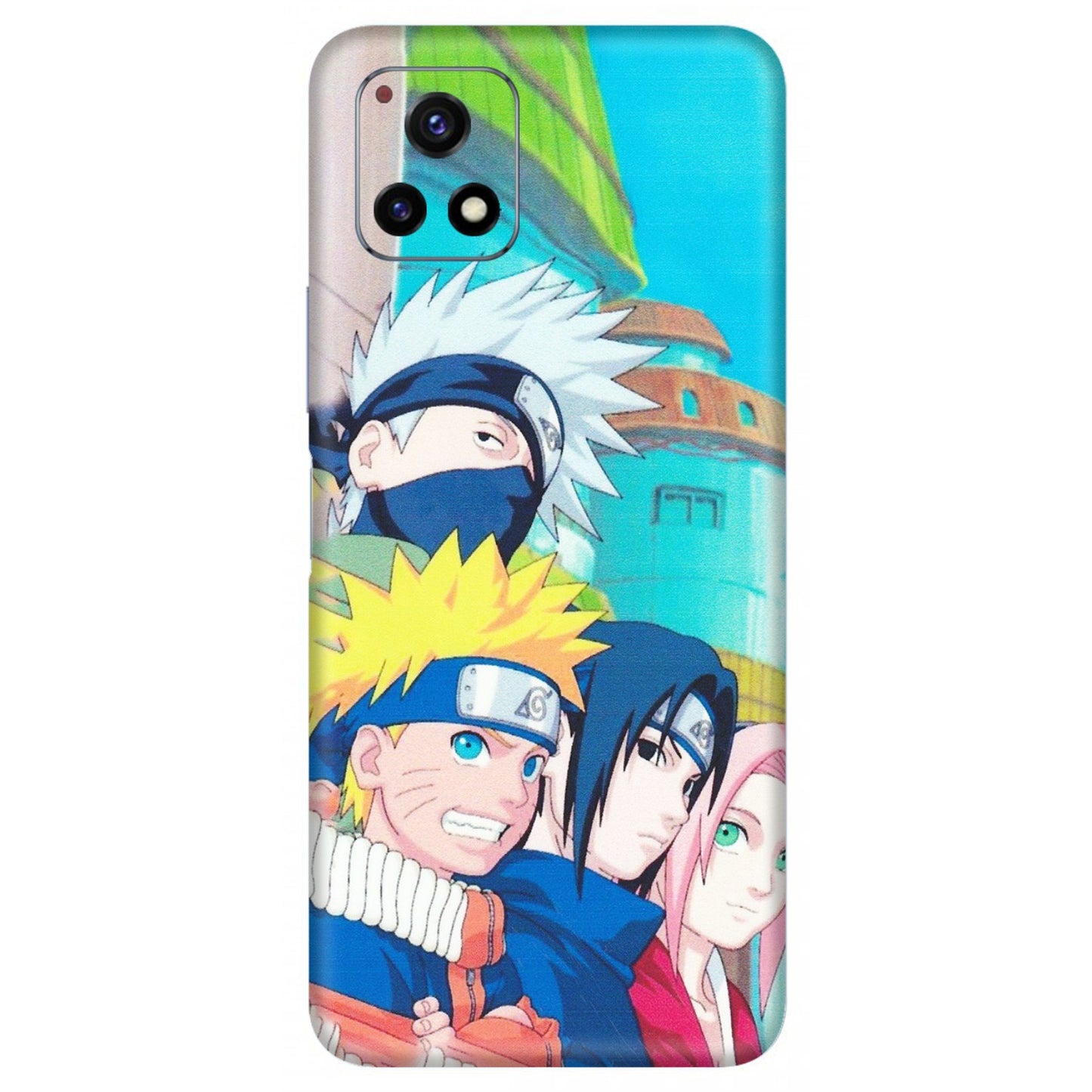 VIVO Y Series Phone Skins (All Models) - Team Minato And Kakashi - Matte Finish (M-101) Vivo Y72 (5G)