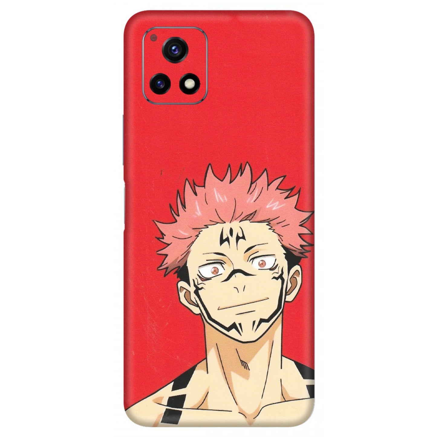 VIVO Y Series Phone Skins (All Models) - Ryomen Sukuna Fun Anime - Matte Finish (M-153) Vivo Y72 (5G)