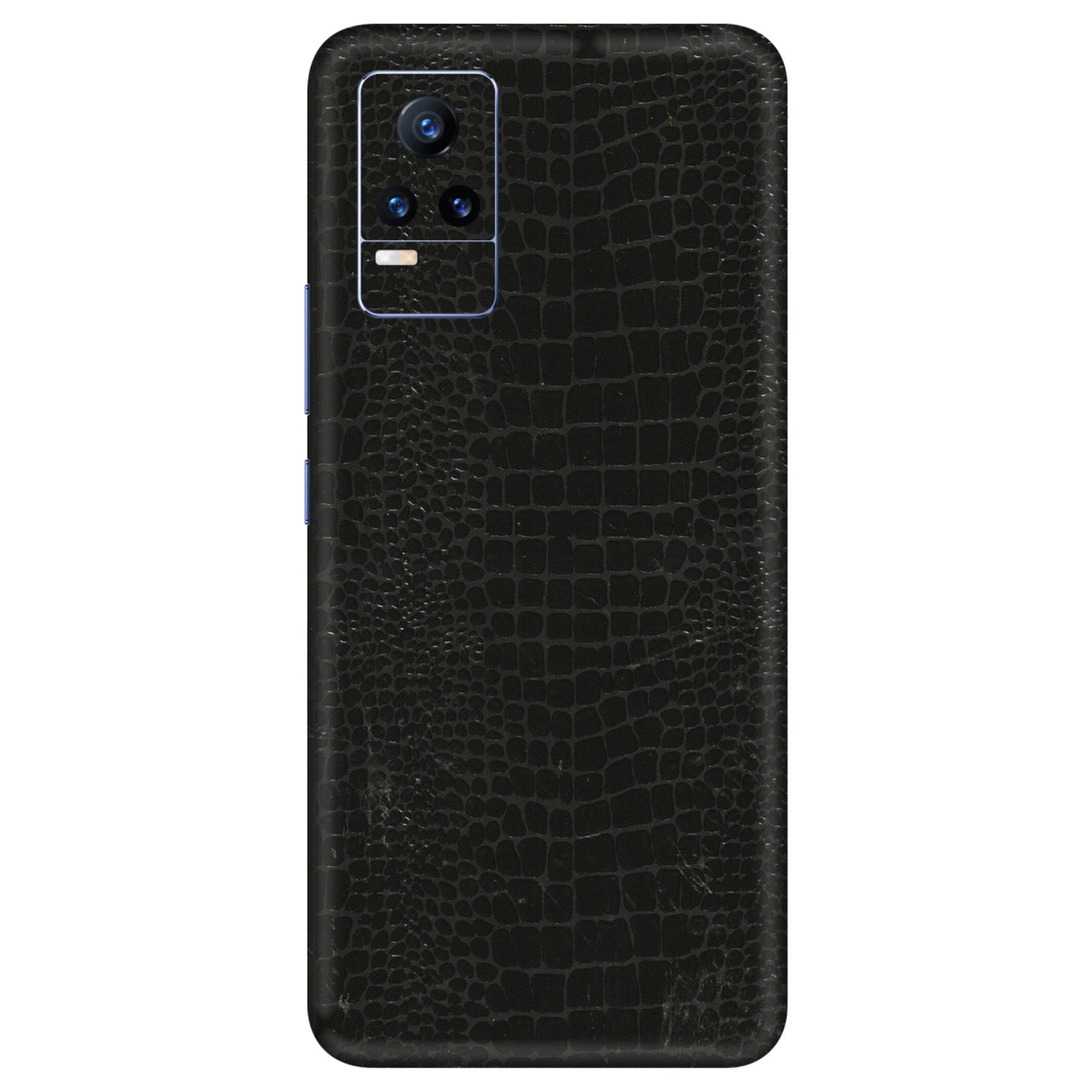 VIVO Y Series Phone Skins (All Models) - Snake Leather Black - 3D Embossed Finish (L-107) Vivo Y73