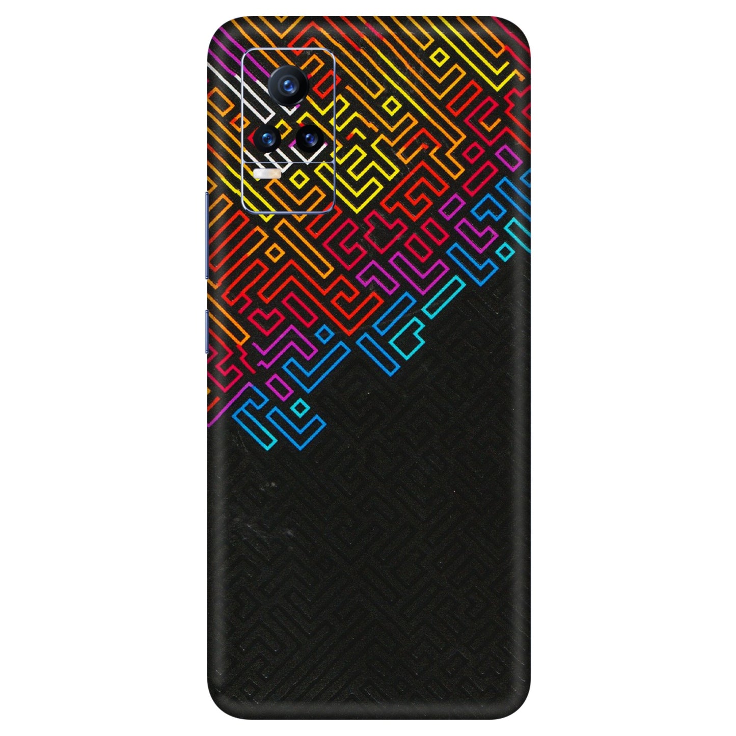 VIVO Y Series Phone Skins (All Models) - Dotme Pattern Art - 3D Embossed Finish (L-121) Vivo Y73