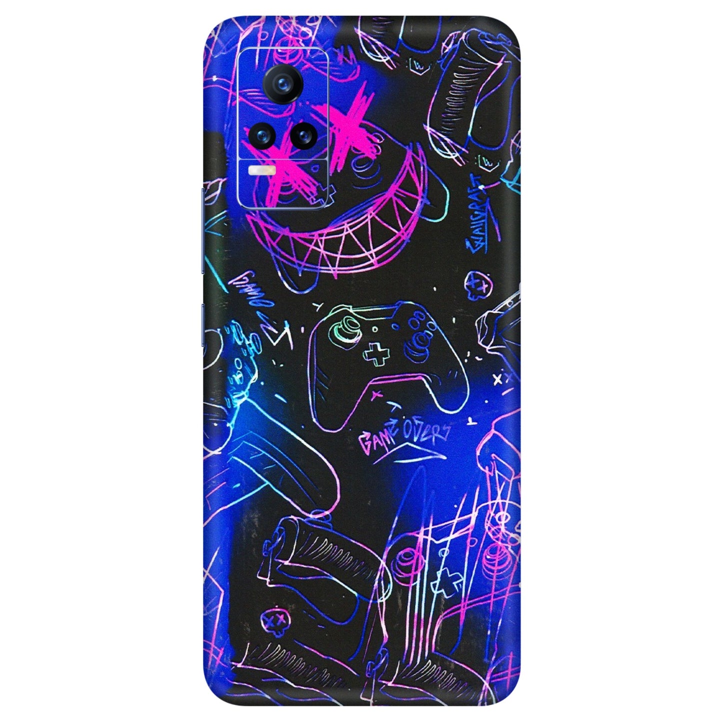 VIVO Y Series Phone Skins (All Models) - Gamers Paradise - 3D Embossed Finish (L-258) Vivo Y73