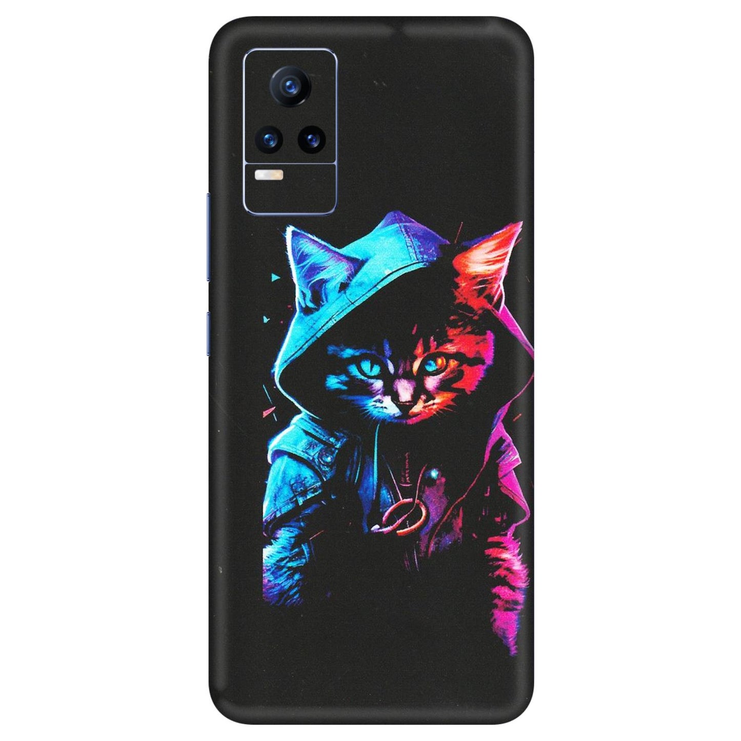 VIVO Y Series Phone Skins (All Models) - Cyberpunk Cat - Matte Finish (M-45) Vivo Y73