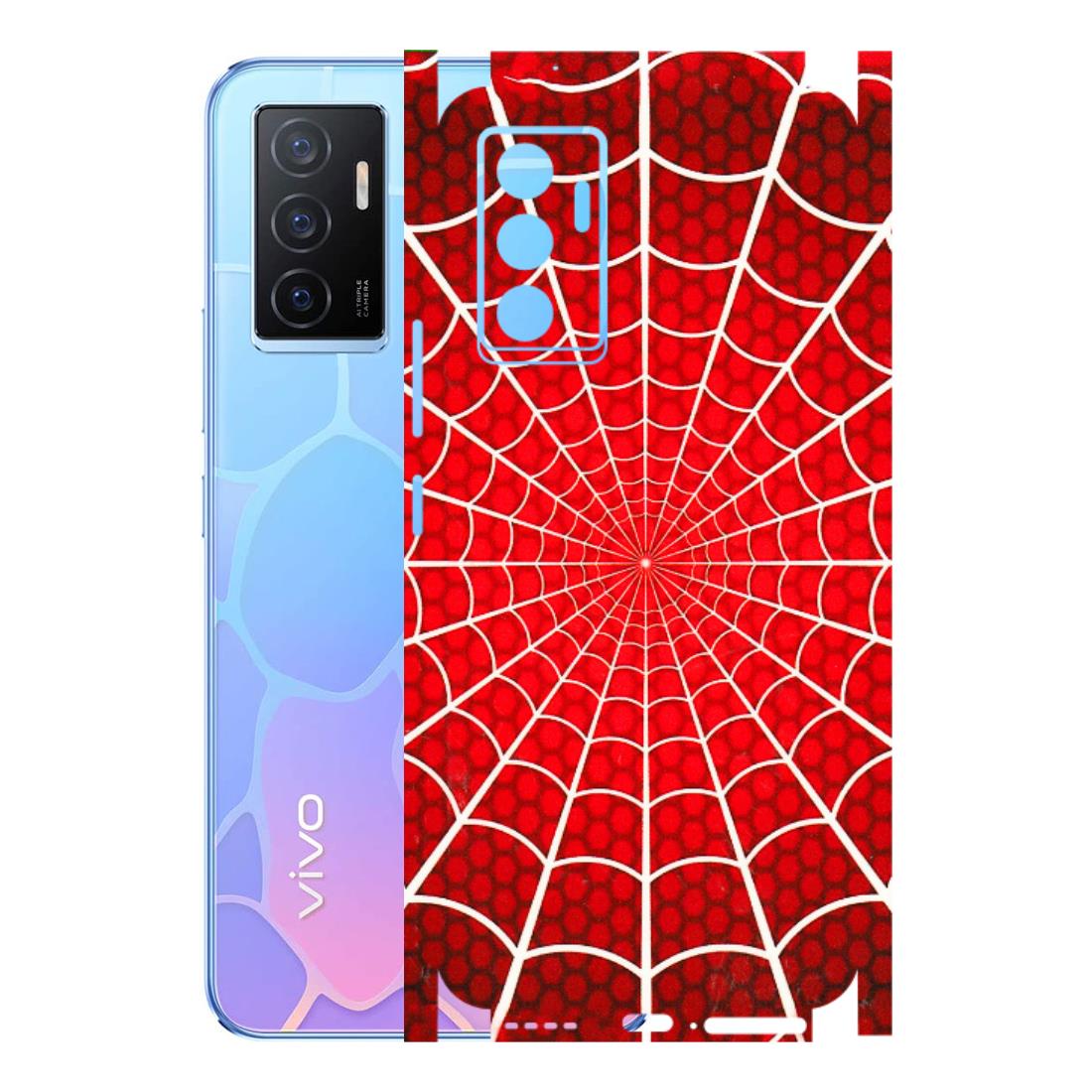 VIVO Y Series Phone Skins (All Models) - Classic Spidey Web - 3D Embossed Finish (L-115) Vivo Y75