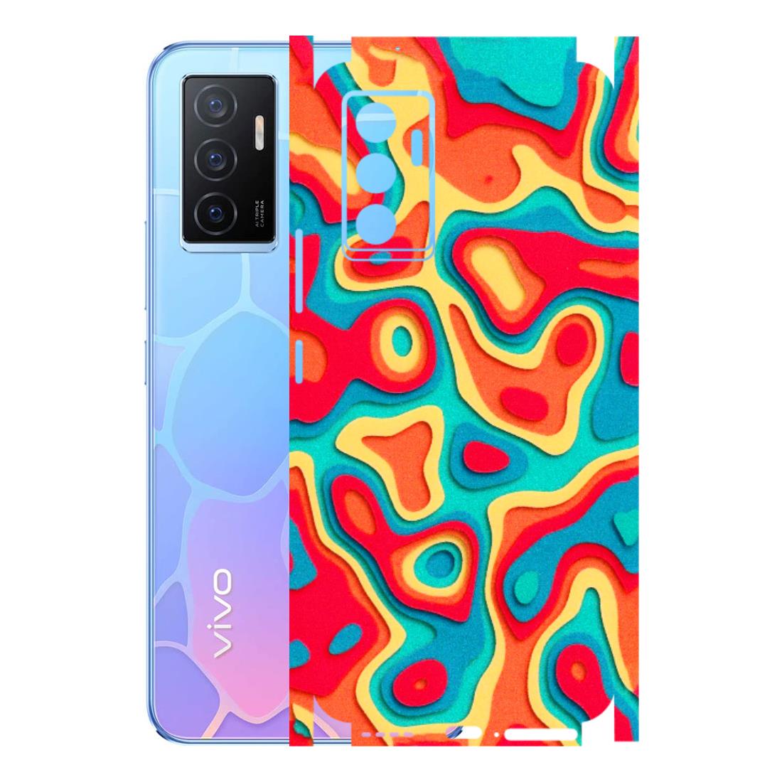 VIVO Y Series Phone Skins (All Models) - Abstract Swirl - 3D Embossed Finish (L-150) Vivo Y75