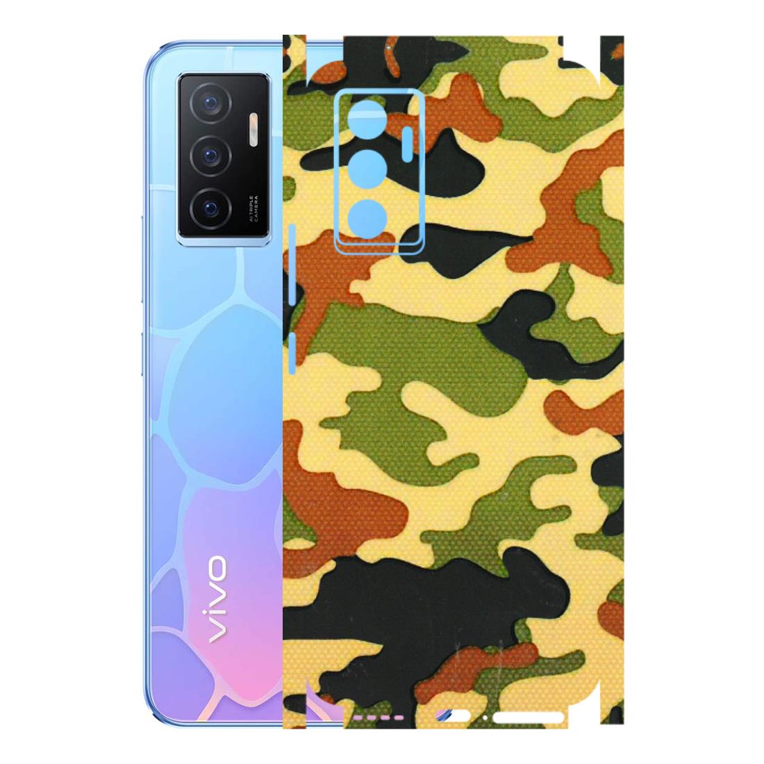 VIVO Y Series Phone Skins (All Models) - Indian Military - 3D Embossed Finish (L-234) Vivo Y75