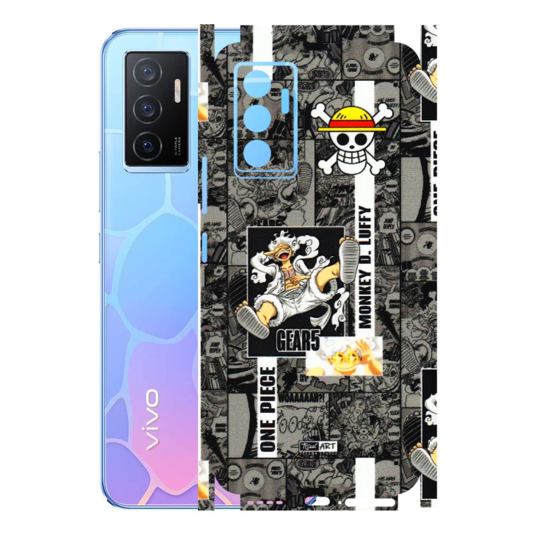 VIVO Y Series Phone Skins (All Models) - Cuffy Anime MonkeyCamic - 3D Embossed Finish (L-242) Vivo Y75