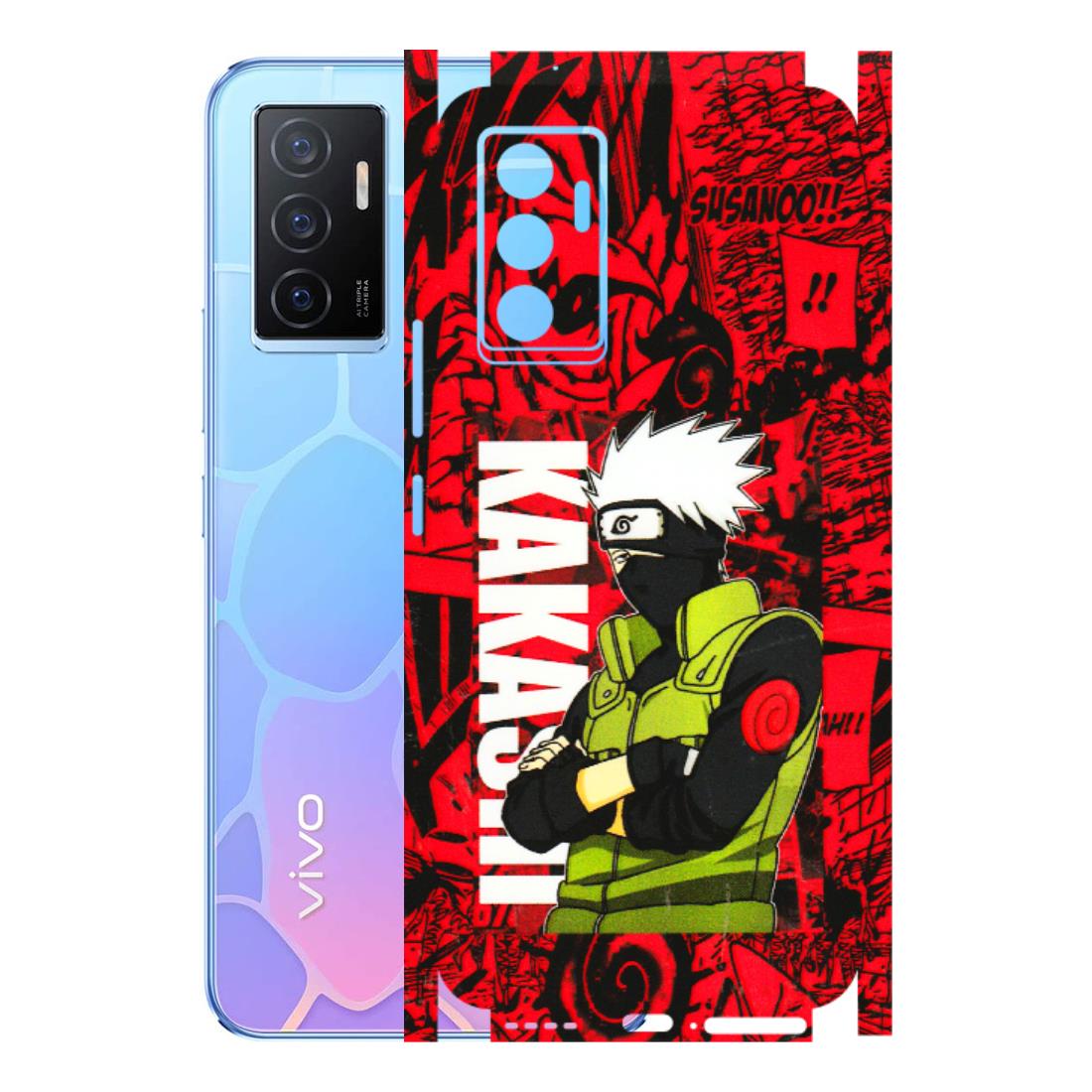 VIVO Y Series Phone Skins (All Models) - Kakashi Red Anime - 3D Embossed Finish (L-251) Vivo Y75
