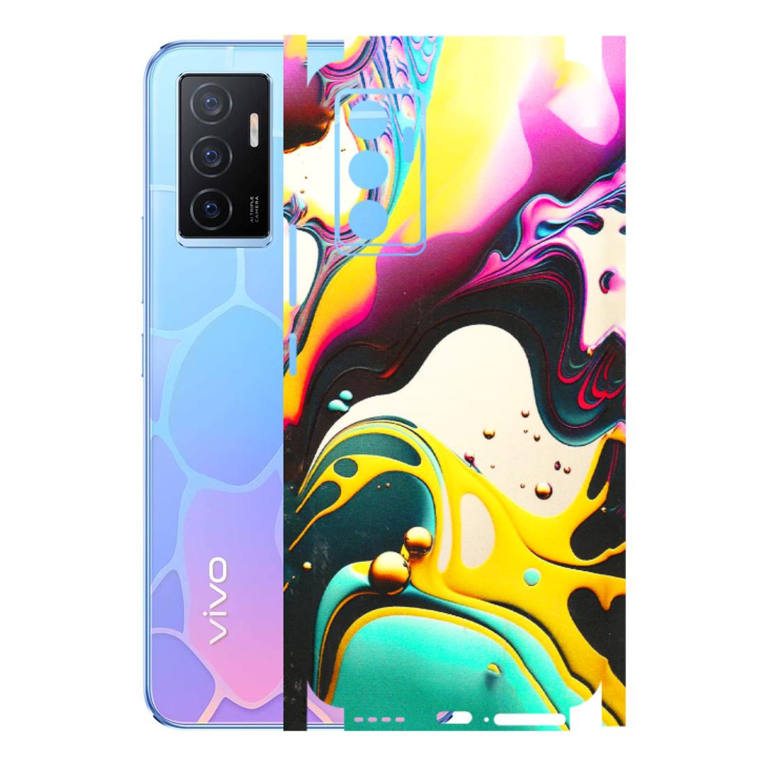 VIVO Y Series Phone Skins (All Models) - Multicolor Abstract pattern - 3D Embossed Finish (L-254) Vivo Y75