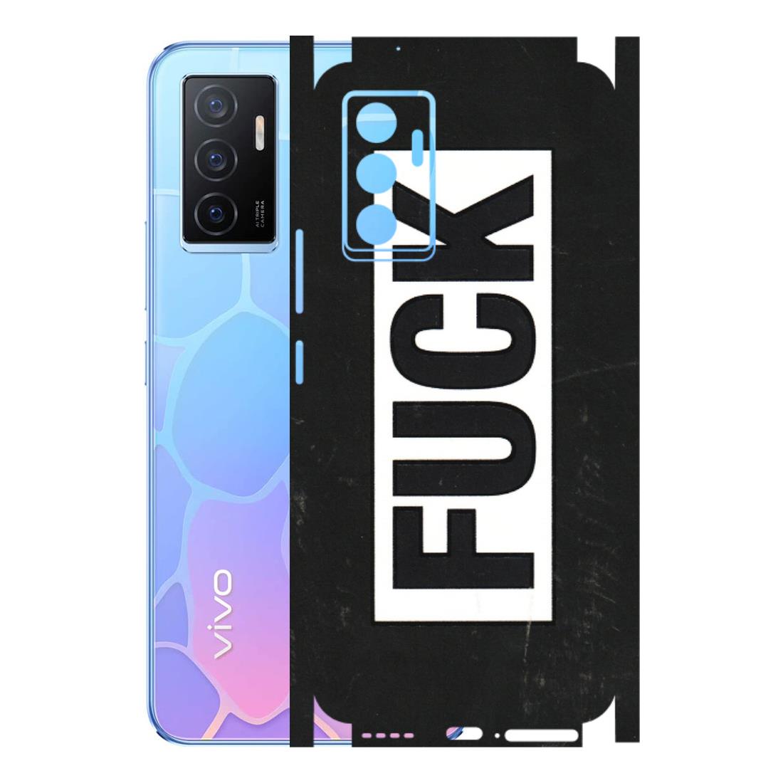 VIVO Y Series Phone Skins (All Models) - The F Word - 3D Embossed Finish (L-255) Vivo Y75