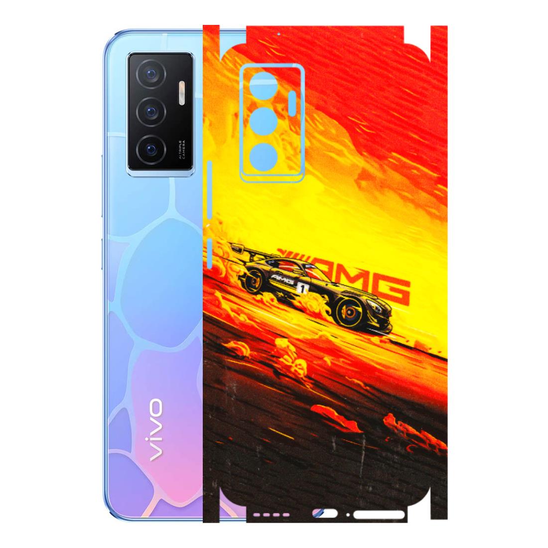 VIVO Y Series Phone Skins (All Models) - AMG Car Speed Cover - 3D Embossed Finish (L-256) Vivo Y75