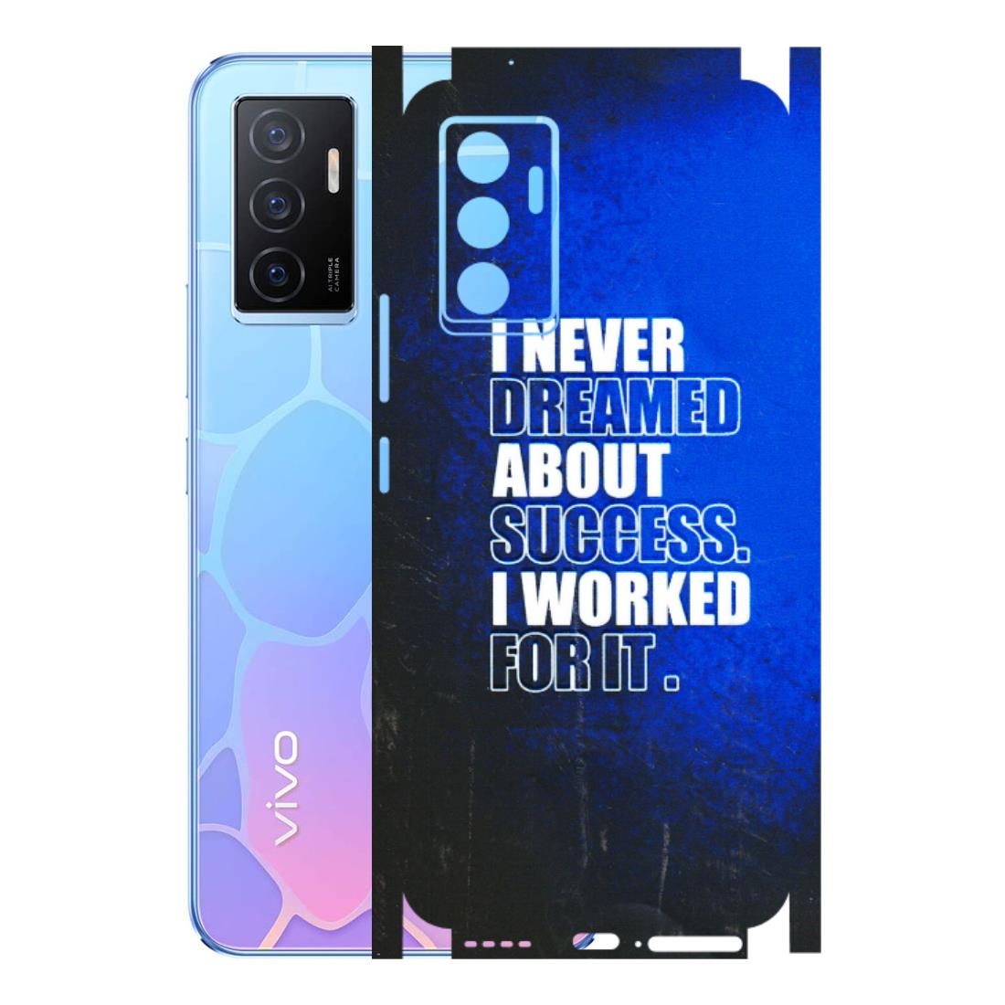 VIVO Y Series Phone Skins (All Models) - I Never Dreamed About Success - 3D Embossed Finish (L-283) Vivo Y75