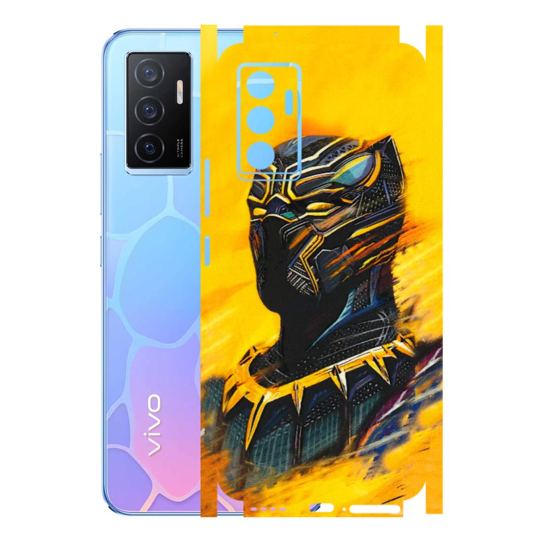 VIVO Y Series Phone Skins (All Models) - Yellow Panther - 3D Embossed Finish (L-54) Vivo Y75
